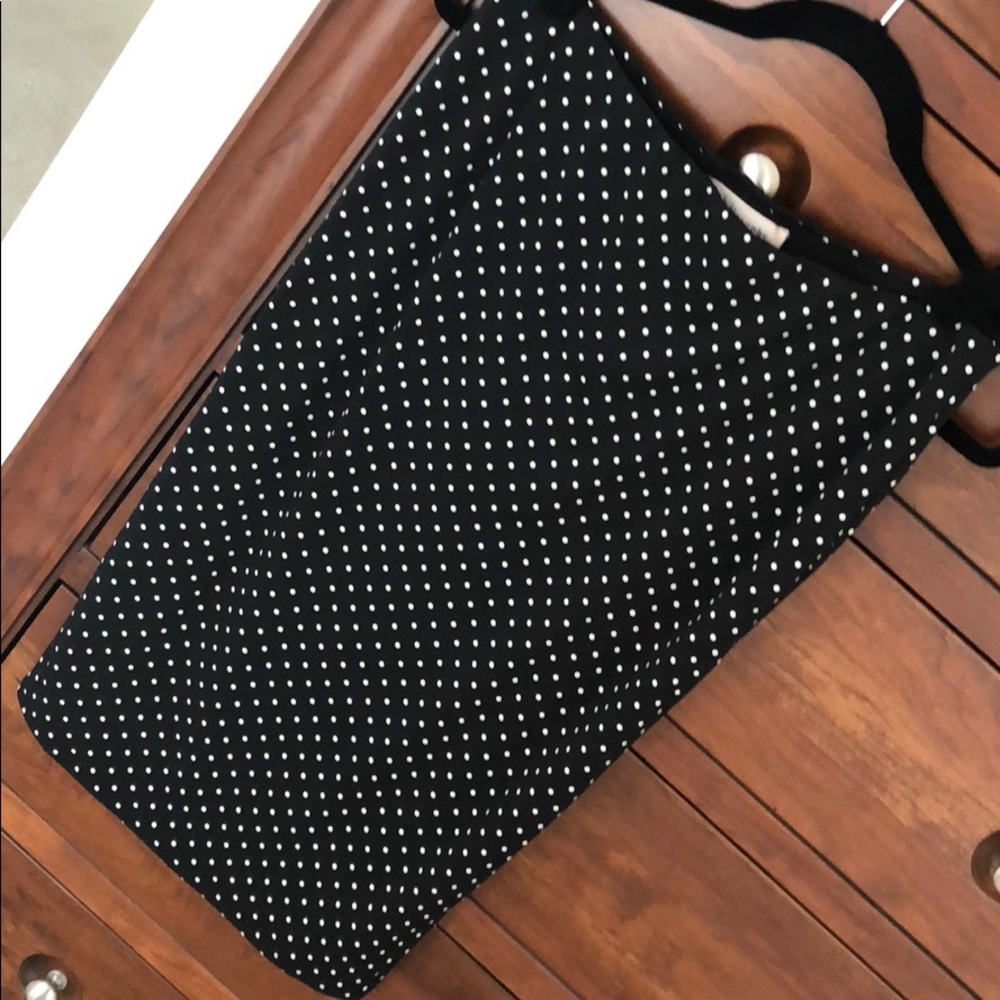 Philosophy polkadot straight skirt - S
